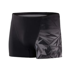 Speedo V-Cut badshorts för herrar (Svart/grå)