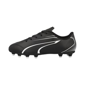 Puma Kinder/Kinder Vitoria Voetbalschoenen (Zwart/Wit)