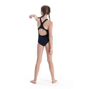 Speedo Meisjes Medalist Eco Endurance+ Eendelig Badpak (Marine)