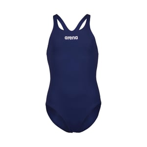 Arena Girls Team Swim Pro One Piece Swimsuit (Navy)
