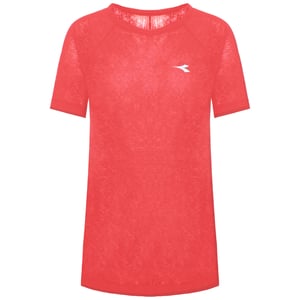 Diadora Active Womens Red T-Shirt