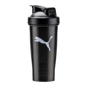 Puma Logo 600ml Shaker Bottle (Black)