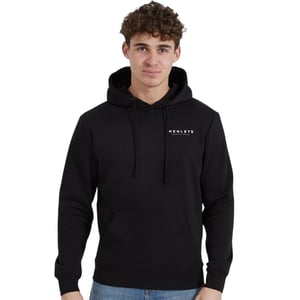 Henleys Heren Henycore Katoenen Hoodie (Zwart)