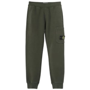 Stone Island Pocket Patch Green Sweattpants