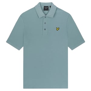 Lyle & Scott leiblauw Milano poloshirt
