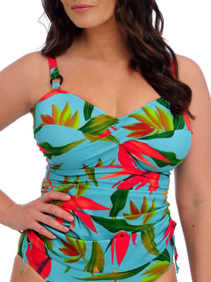 Pichola Twist Front Tankini Top