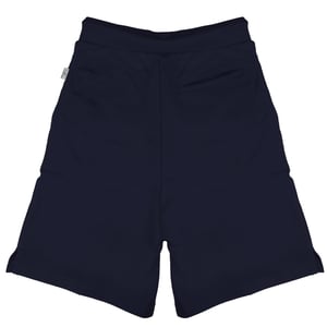 Plein Sport Large Signature Logo Navy Blue Shorts