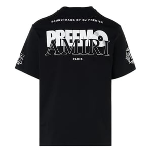 Amiri Premier Logo Svart T-shirt