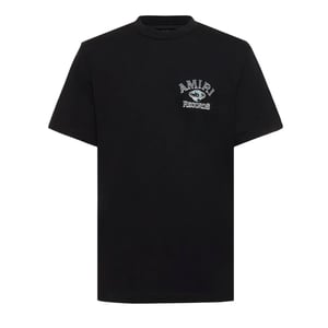Amiri Global Records Logotyp Svart T-shirt