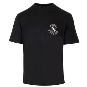Zwart T-shirt met Amiri Premier Records-logo