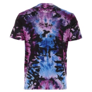 Amiri Crystal Ball SS-logo tie-dye paars T-shirt