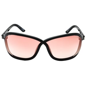 Tom Ford Mirror Sammetsglas Glansiga Svarta Solglasögon