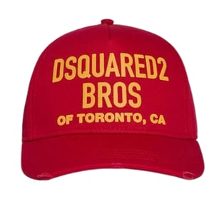 Dsquared2 Bros Of Toronto Baseball Cap Red Hat