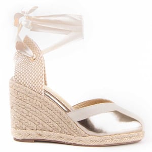 Montevita Balenci2 Wedge Espadrille Guld