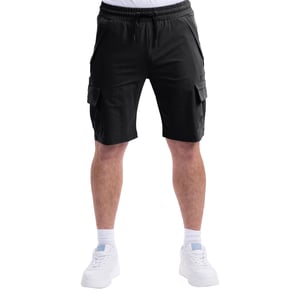 D-Rock Mens Cargo Shorts with Elastic Waistband