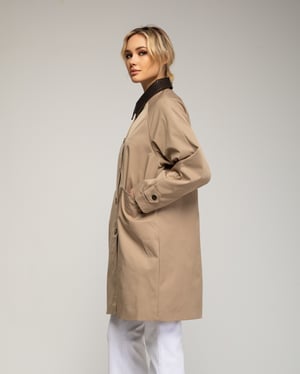 Driekwart trenchcoat