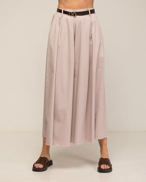 Wijde broek met steekzakken