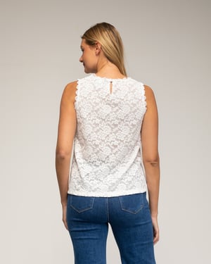 Mouwloze top