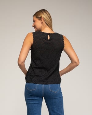 Mouwloze top