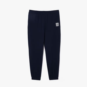 Men's Lacoste Relaxed Fit Sweatpants in Navy
