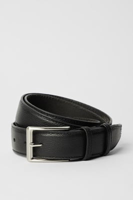 Black Leather Belt