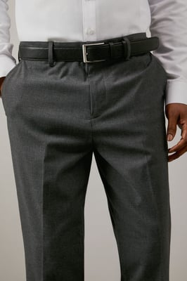 Black Leather Belt