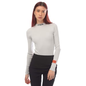 Heron Preston Dames/Dames Gebreide Bodysuit (Lichtblauw)
