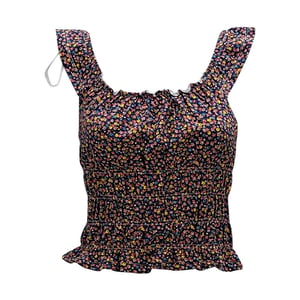 BRAVE SOUL VANESSAPIN Womens Vest Cotton Stretchy Sleeveless Casual Crop Tops