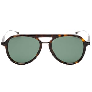 Hugo Boss groene Havana YP bruine zonnebril met glazen