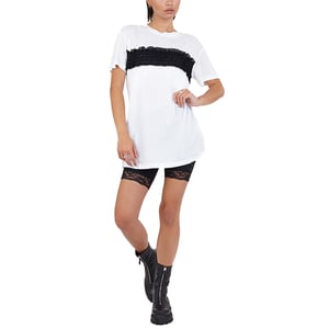BRAVE SOUL NICOLE Womens T Shirts Frill Short Sleeve Stretchy Tops