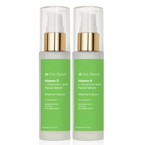 2 x Vitamin D + Hyaluronic acid Pro-Age Serum 60ml