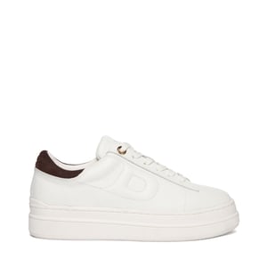 Dune Ladies Eden - Flatform Lace-Up Trainers