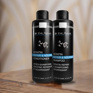 Keratin Repair & Nourish Shampoo 300 ml + Keratin Repair & Nourish Conditioner 300 ml