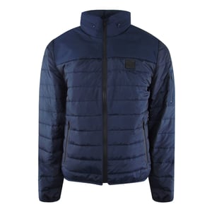 Ice Iceberg gewatteerde marineblauwe jas