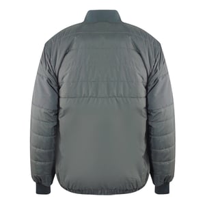 Ice Iceberg Plain Padded Grey Bomber Jacket