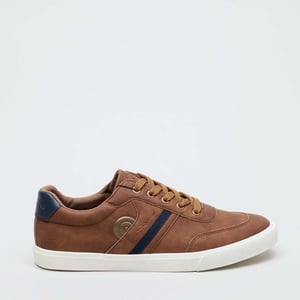 Men's Ben Sherman Scooper Stripe Trainers in Tan
