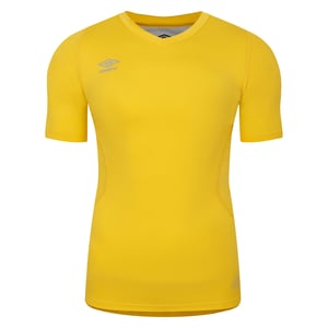 Umbro Unisex Elite V-hals Base Layer Top voor volwassenen (Geel)
