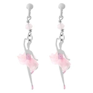 Orphelia Kinder 925 Sterling Zilver Hangende Oorbellen - Zilver ZO-7131
