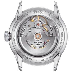 Tissot T-classic Chemin Des Tourelles Powermatic 80 Dames Horloge Blauw T1392071601100