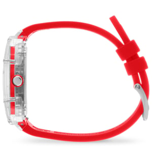 Ice Watch Ice Boliday - Clear Red Skel Unisex Horloge Rood 024288