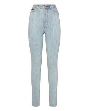 Superhög midja jeggings