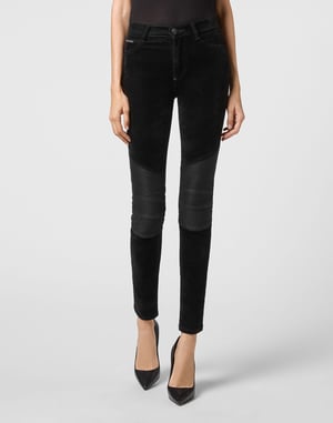 Jeggings med hög midja