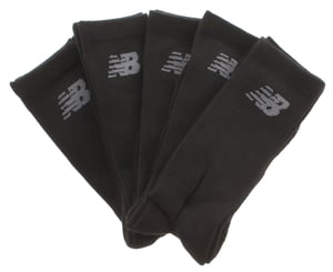 New Balance Mens Socks 10pk Crew M 7-8 L 9-11 black