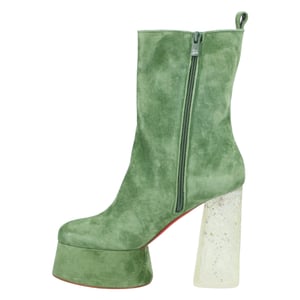 Christian Louboutin Izamayaz GREEN Boot