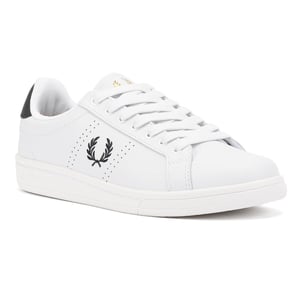 Fred Perry Cupsole Leren Witte Sneakers Voor Heren
