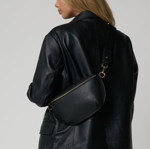 Barneys Originals Real Leather Cross Body Bag