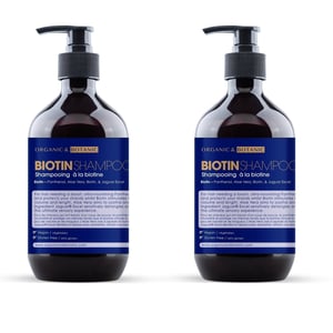 Organic & Botanic Biotine Conditioner 500ml x 2 Duo Pack