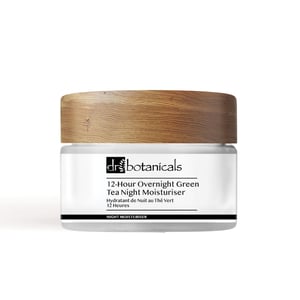 Dr Botanicals 12-Uur Overnacht Groene Thee Nachtvochtinbrengende Crème 50ml x 2 Duo Pakket