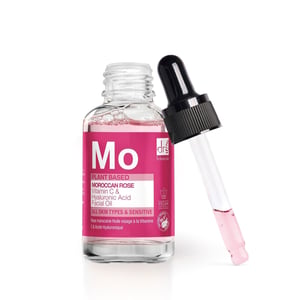 Dr Botanicals Marokkaanse Rozengezichtsolie met Hyaluronzuur & Vitamine C 15ml x 2 Duo Pack