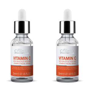 skinChemists Anti-Aging Vitamine C Salicylzuur Gezichtsserum 30ml x 2 Duo Pack